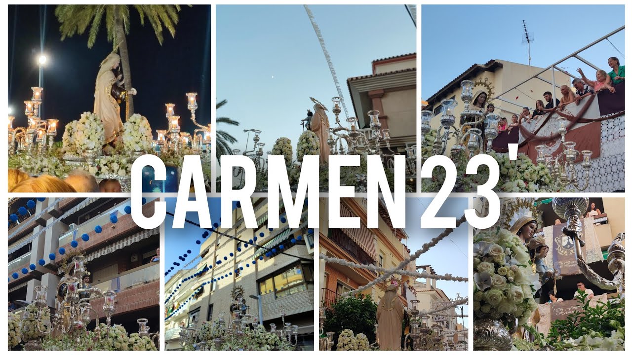 Virgen del carmen de Torre del Mar 2023 || Procesión completa