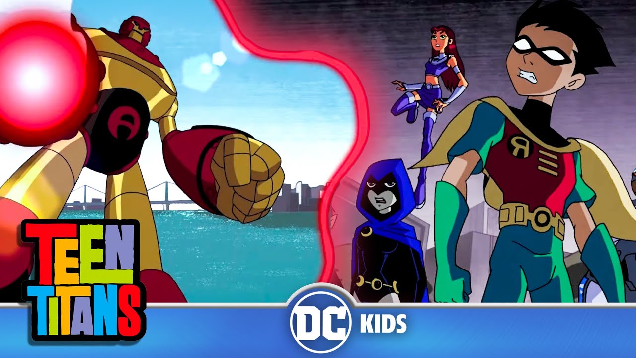 CRAZY Robot Encounters! 🤖🫨 | Teen Titans | 