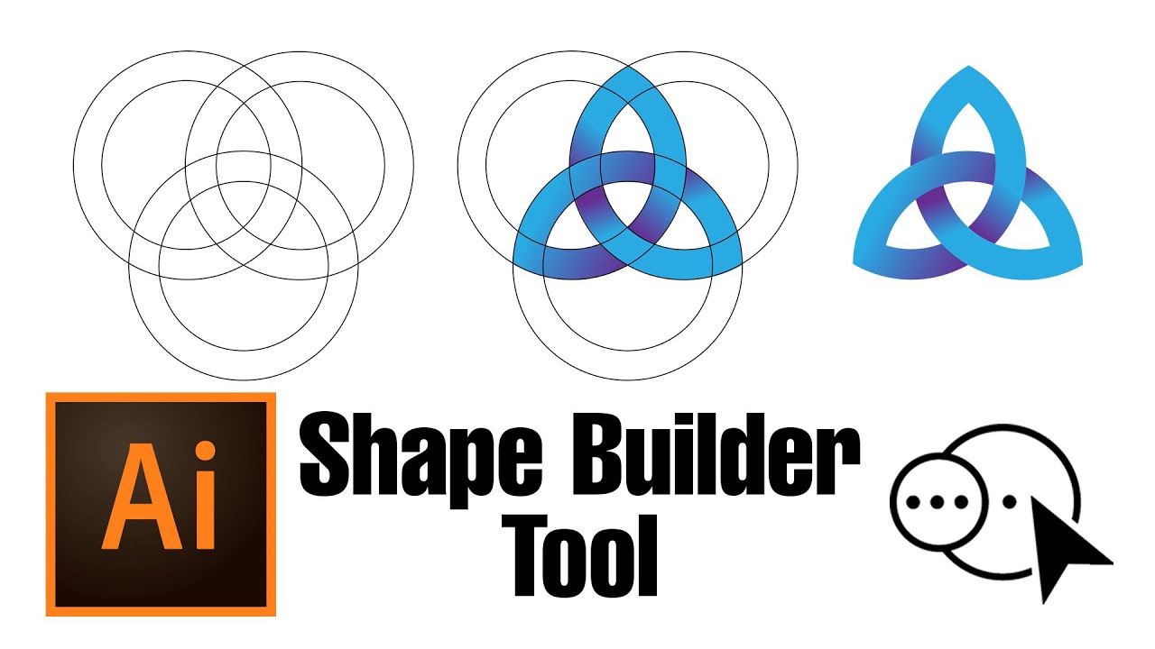 The Shape Builder Tool | Logo Design | Adobe Illustrator | Tutorial