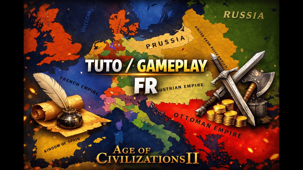 TUTO / GAMEPLAY - AGE OF HISTORY 2 FR