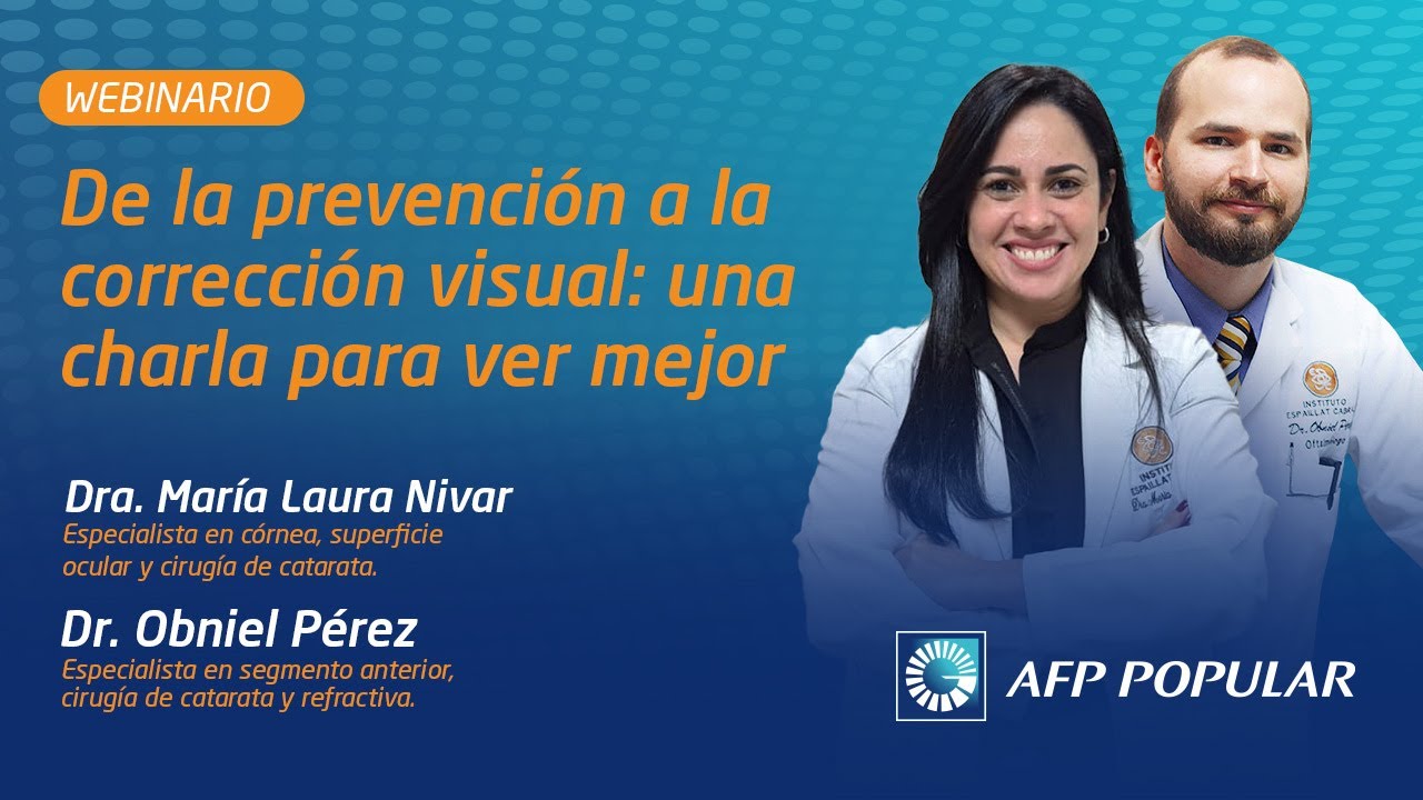 Webinario De la prevención a la corrección visual - María Nivar y Obniel Pérez