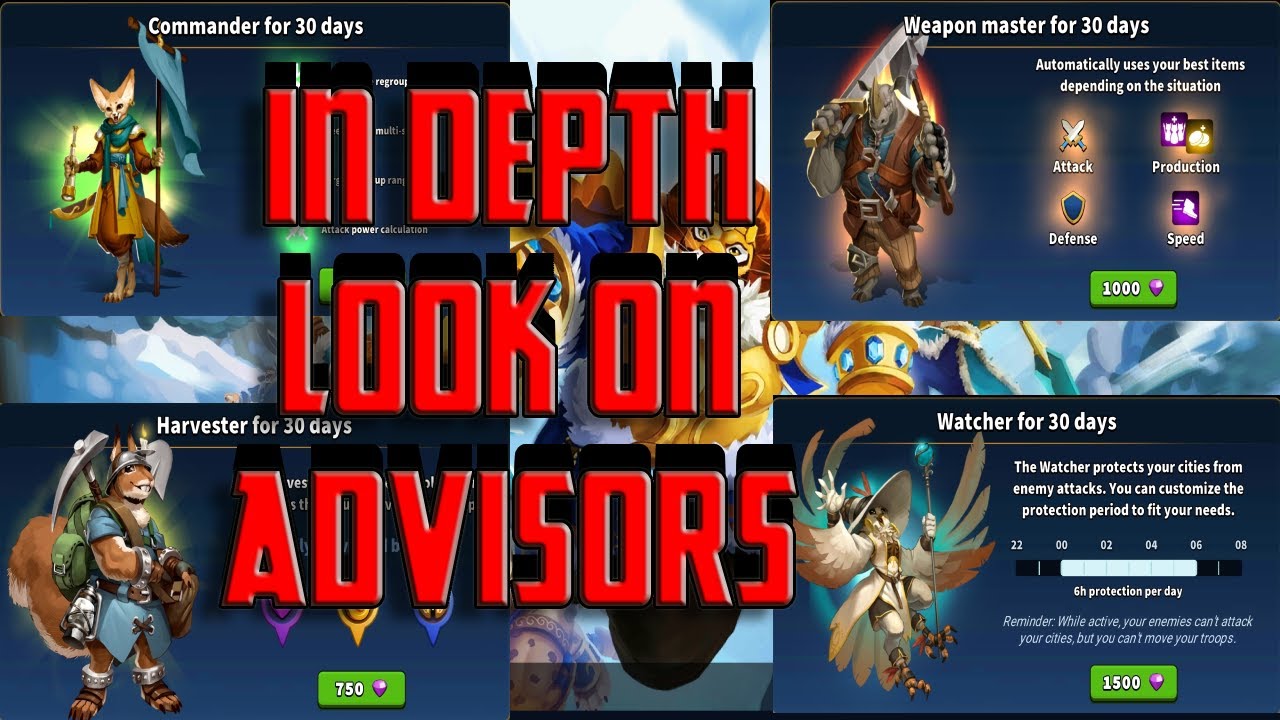MILLION LORDS: How to Get and Use Advisors