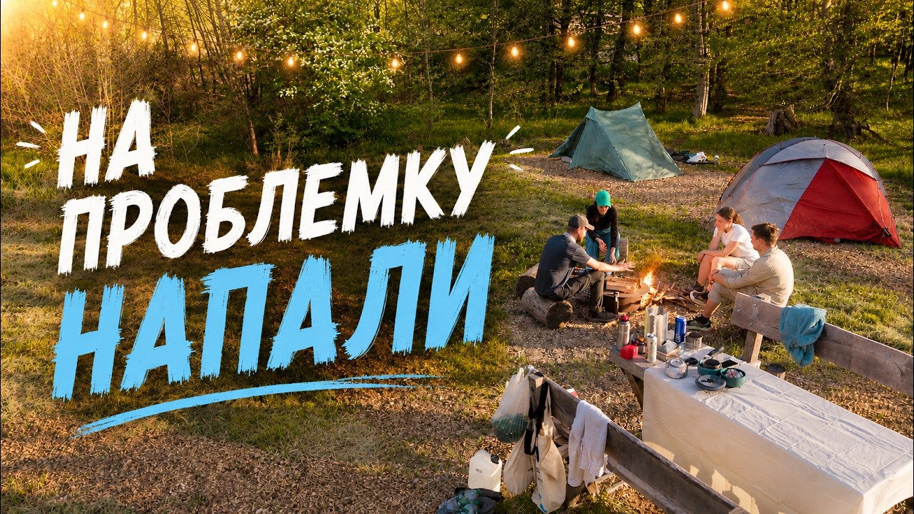 Уютный лагерь на четверых. Когда всё пошло не по плану