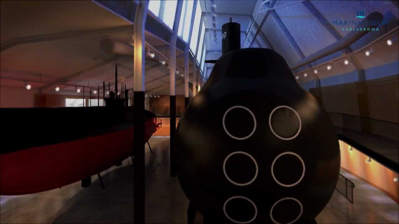 Marinmuseums ubåtshall - öppnar i juni 2014