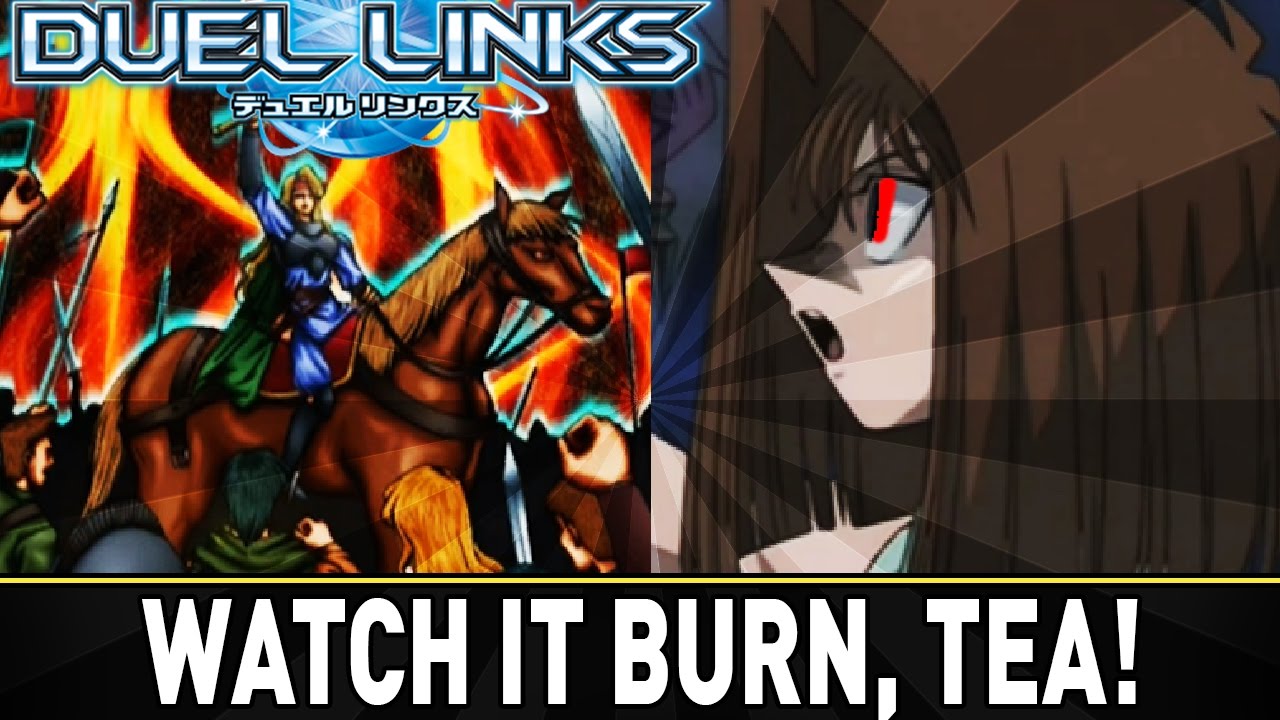 WATCH IT BURN, TEA! | YuGiOh Duel Links Mobile w/ ShadyPenguinn