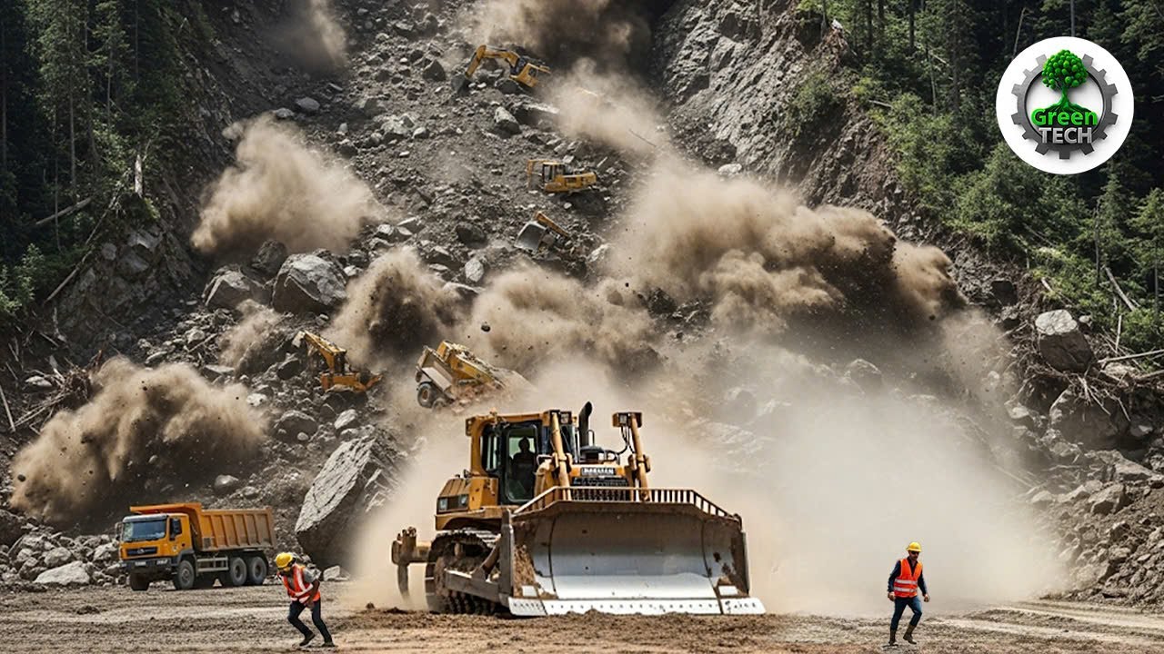 Jaw-Dropping Bulldozer Operator Skills So Crazy You’d Think They’re Fake! #17