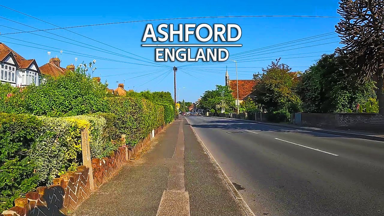 Run Across Europe – Day 27: Ashford, England [4K POV Virtual Run]