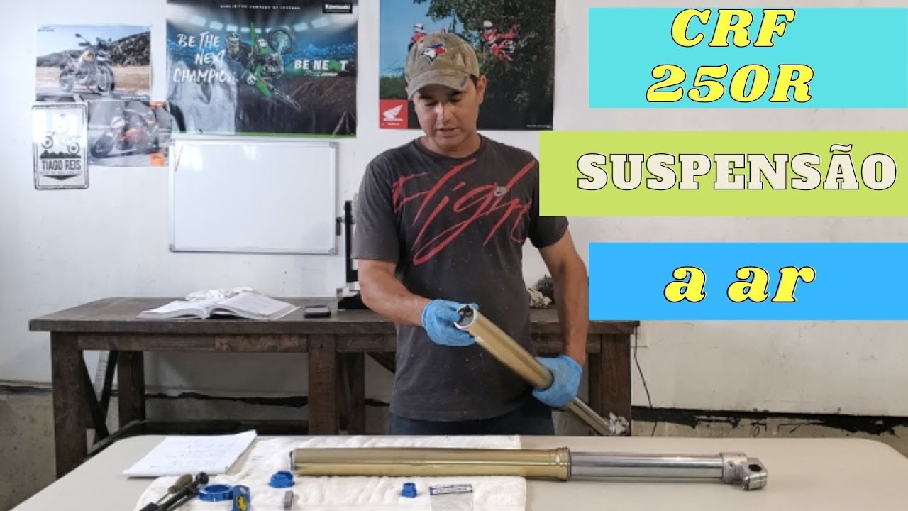 Como Trocar o Retentor Da Suspensão a ar na CRF250R 2015 2016 2017