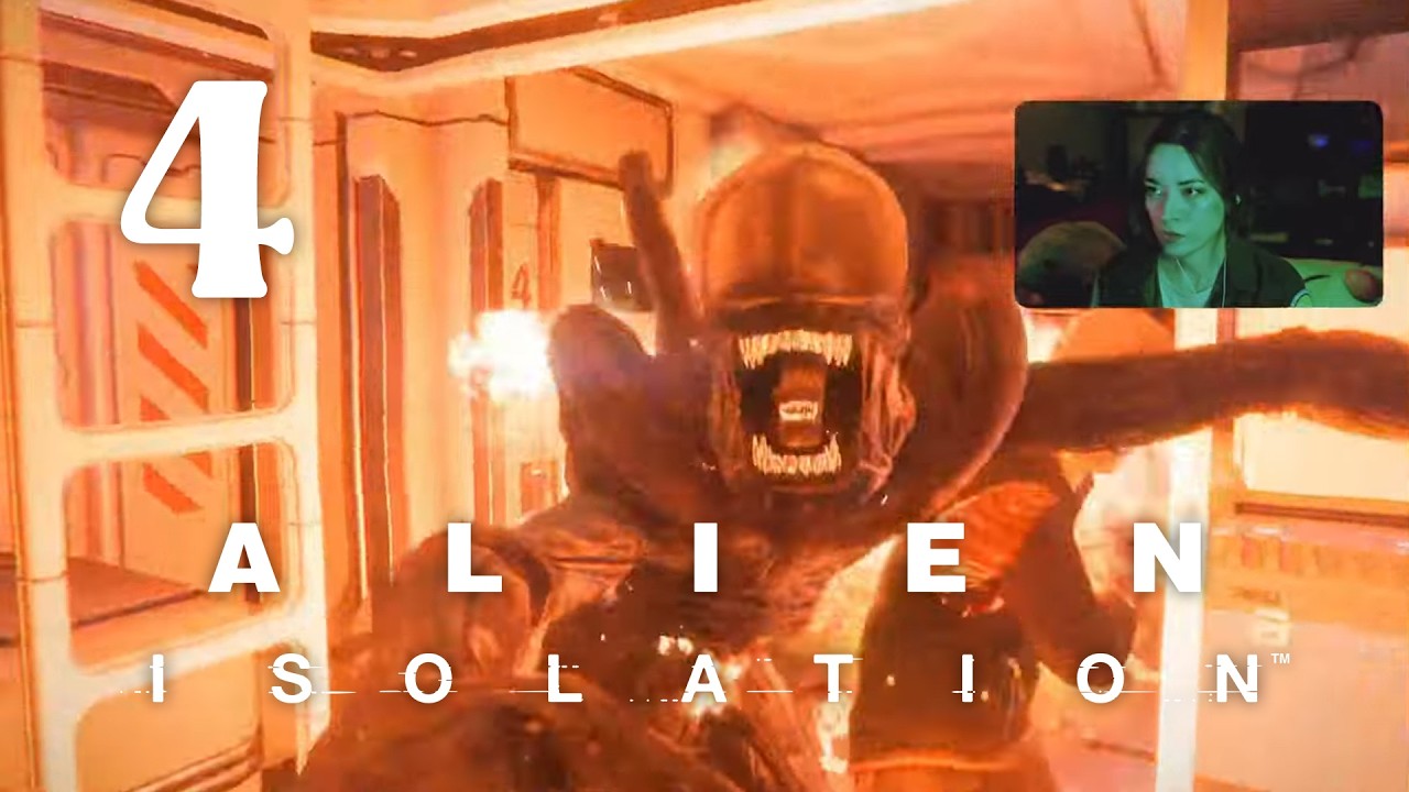 [VOD] Flamethrower & looking for Samuels | Alien: Isolation ep.4