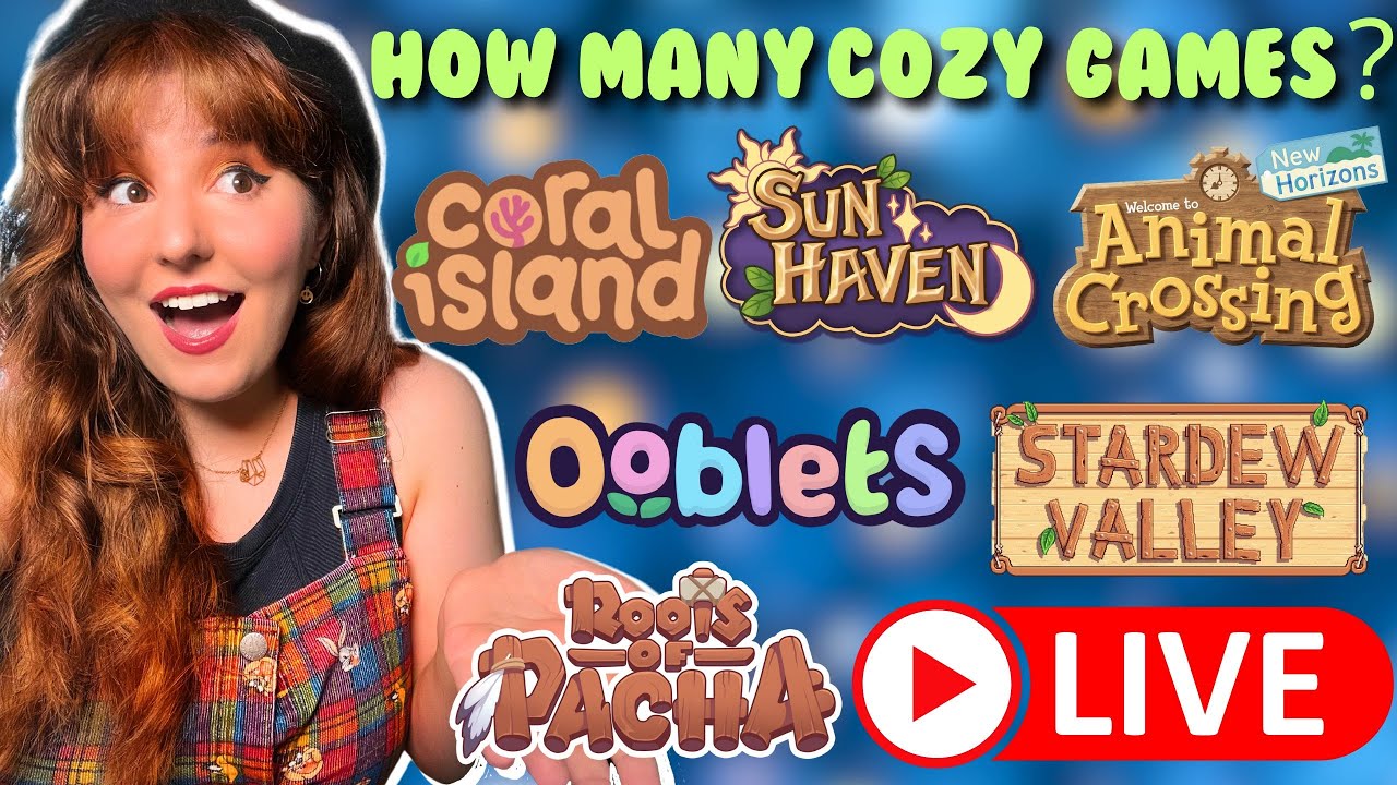 🔴  Cozy Games CHAOS! YOU Control this Livestream 🔥