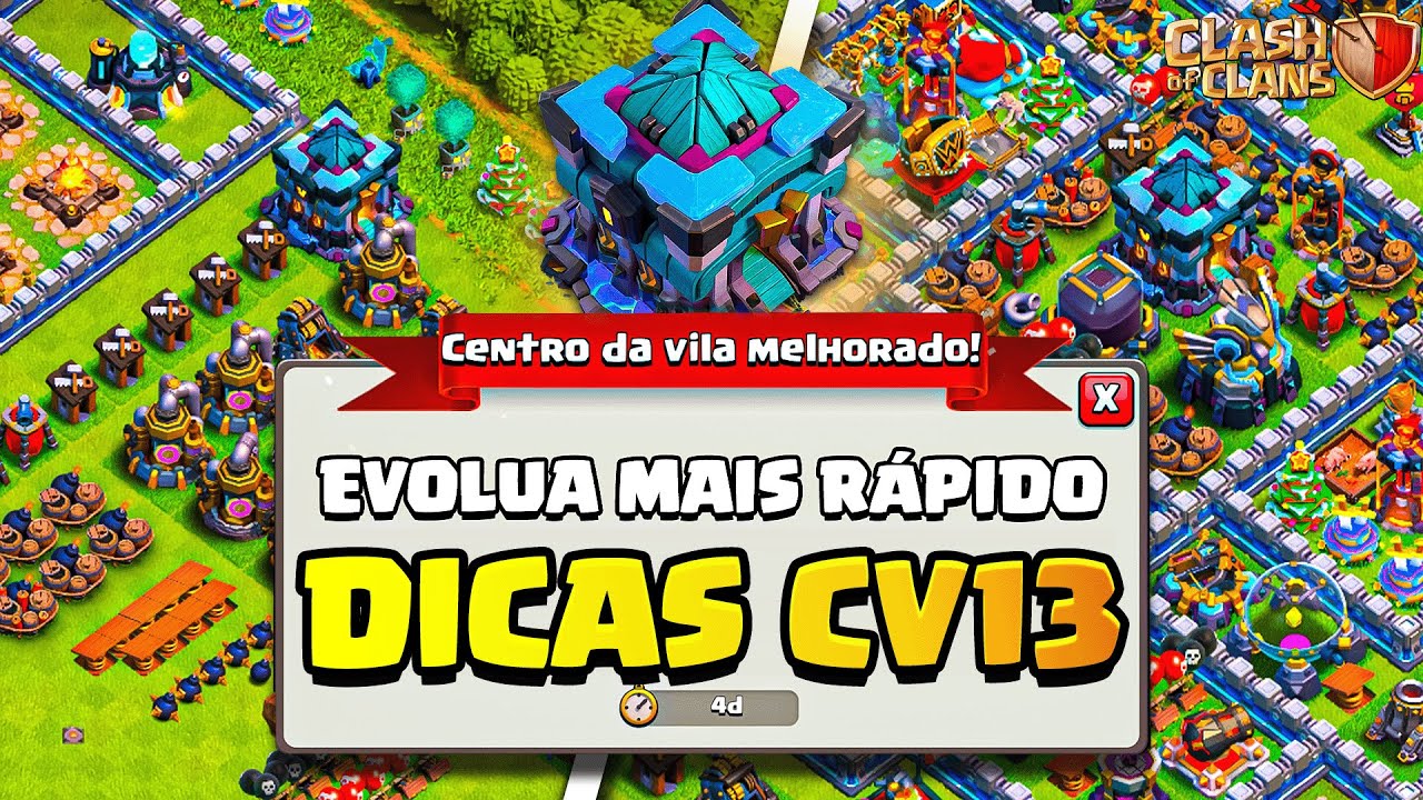 24 MELHORES DICAS para o Cv13 no Clash of Clans!
