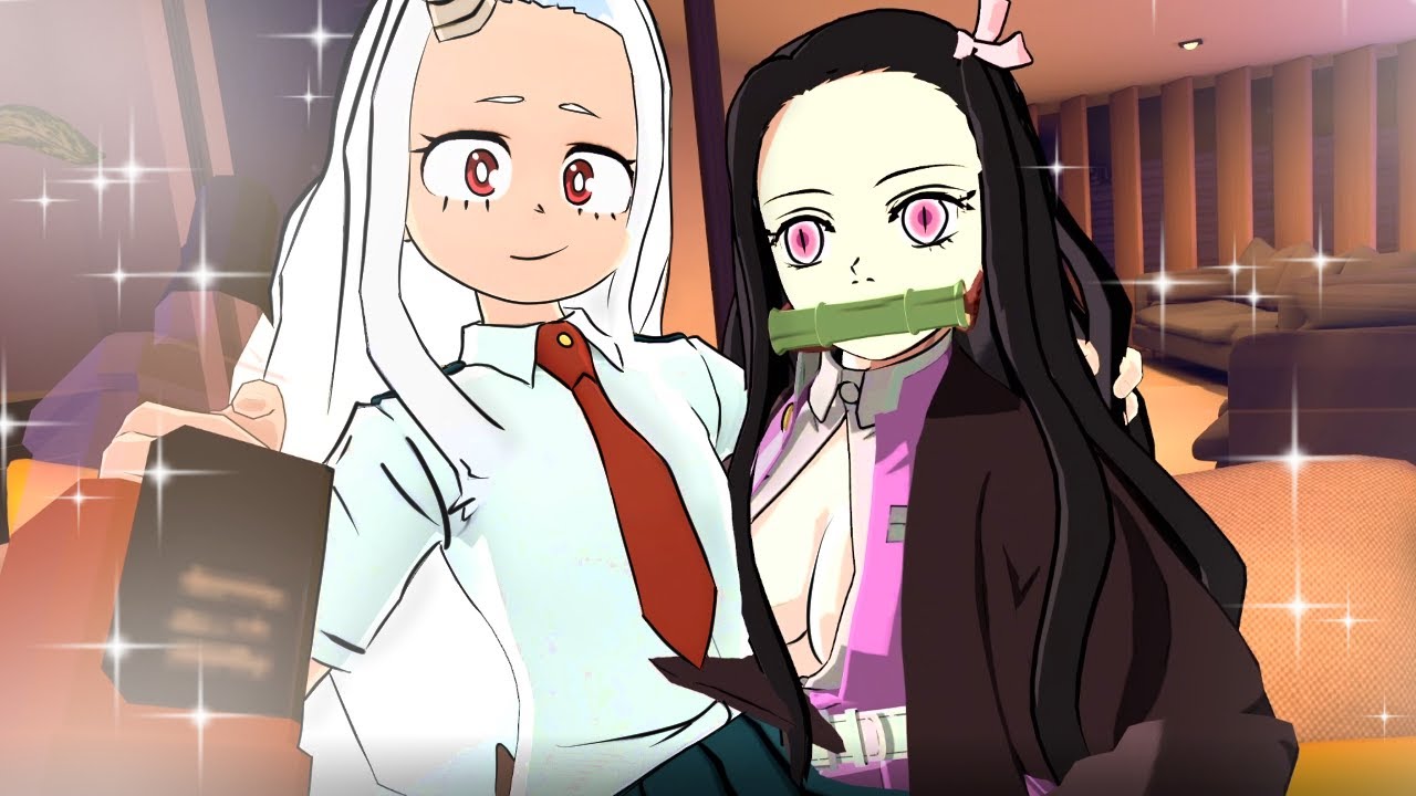 Eri and Nezuko Turn Into Teenagers! (MHA VR)
