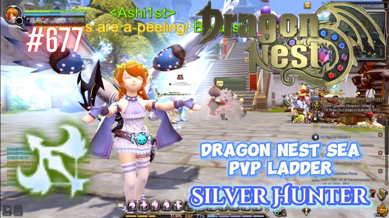 #677 Spin-off ~ Silver Hunter PVP Ladder ~ Dragon Nest SEA