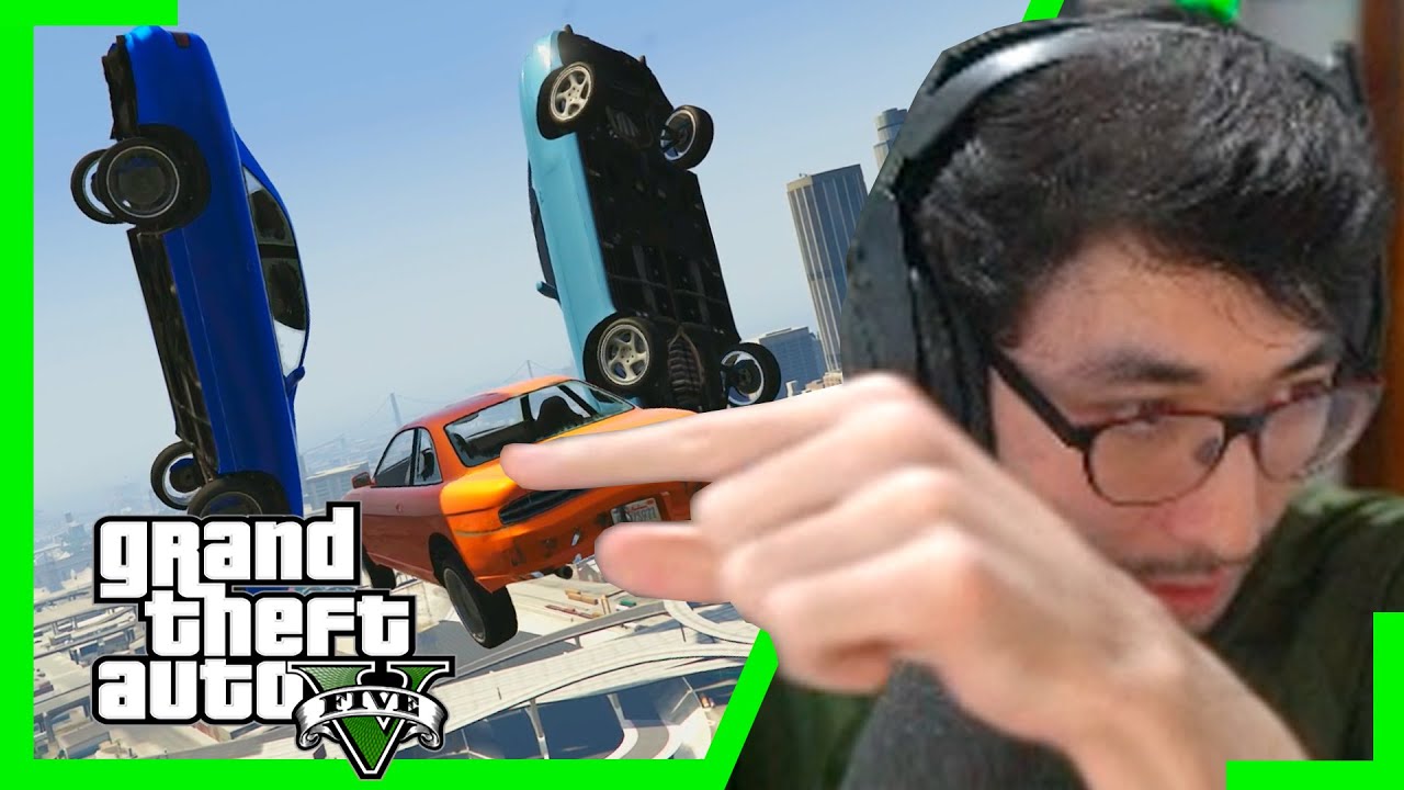 FUTEBOLADO!!🤬 - GTA V Corridas Malucas #508