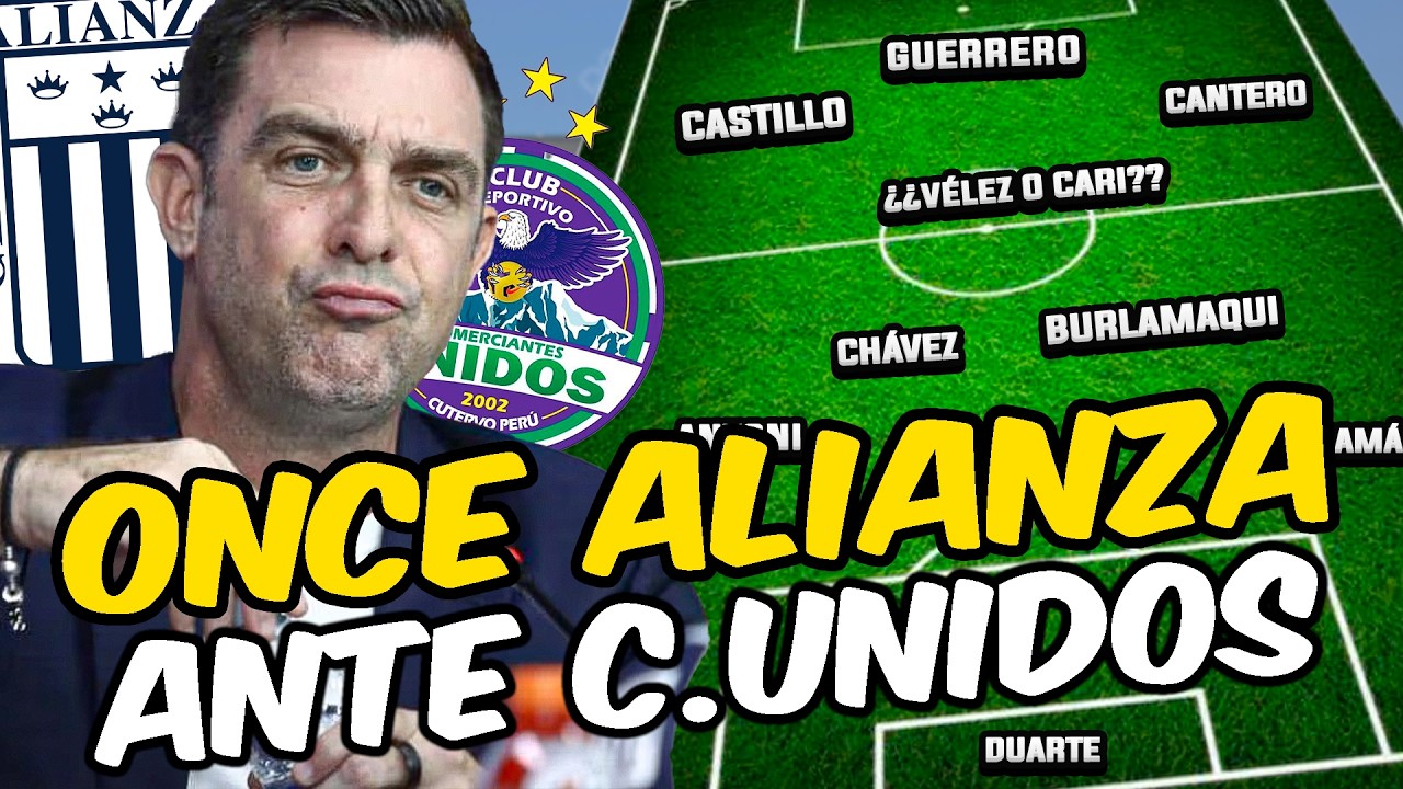 ALIANZA LIMA Y SU 11 CON SUPLENTES ANTE COMERCIANTES UNIDOS