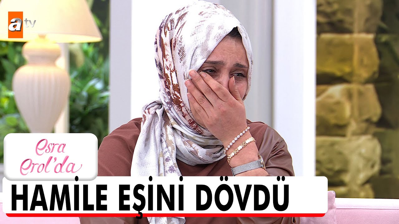 Kocama hamile olduğumu söyledim ayağımı kırdı! - Esra Erol'da 1 Ocak 2024