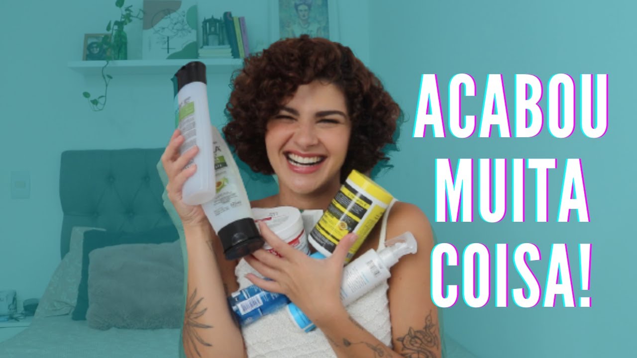 ACABOU MUITO PRODUTO DE CABELO AQUI EM CASA... e eu contei pra vocês se voltaria ou não a comprar!