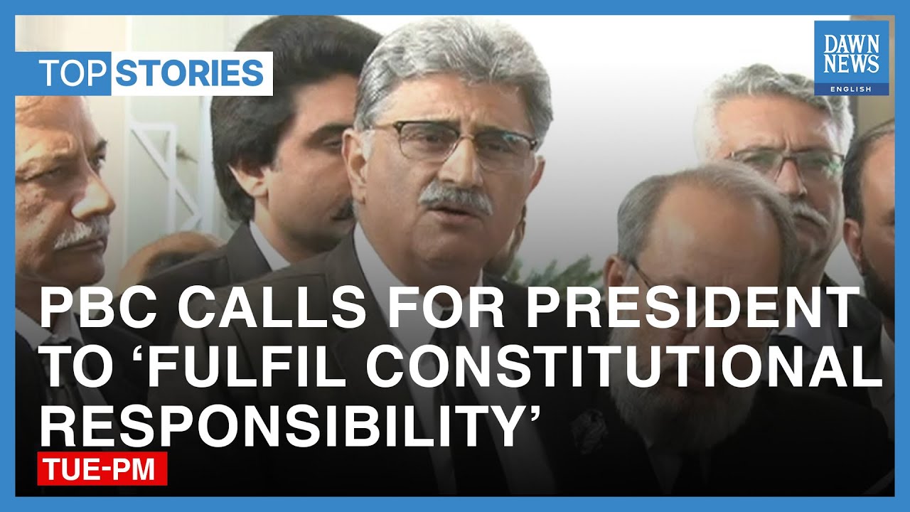 Top Stories | Pakistan Bar Council Calls For President Alvi To Announce Polls Within 90-Day Period