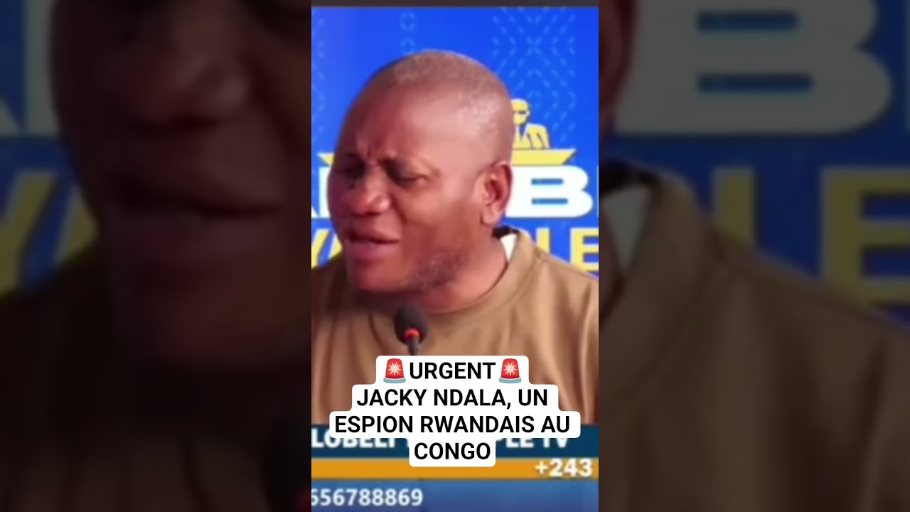 JACKY NDALA, UN ESPION RWANDAIS#rdc #felixtshisekedi #kananga #mbujimayi #kananga #josephkabila