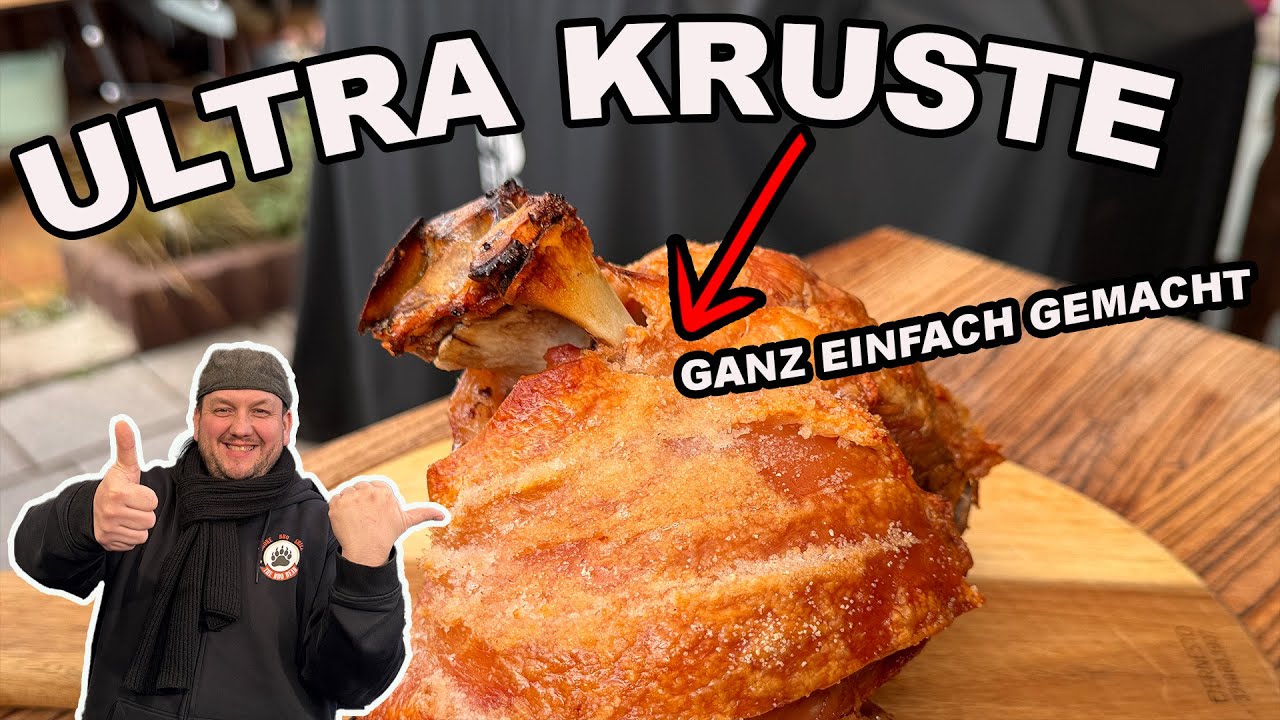 Perfekte Schweinshaxe vom Grill | Oktoberfest selbst gemacht | The BBQ BEAR