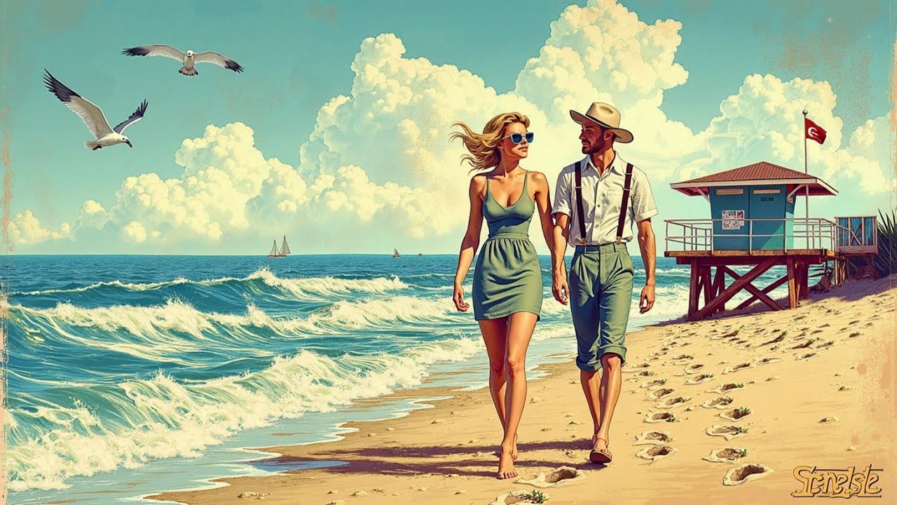 Vintage Swing Beach Jazz Soundtrack - Perfect Relaxing Music for Summer Days and Beach Getaways