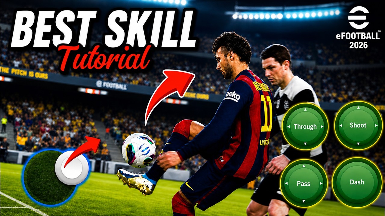 6 самых эффективных приемов управления (классический контроль) - eFootball 2026 🎮
