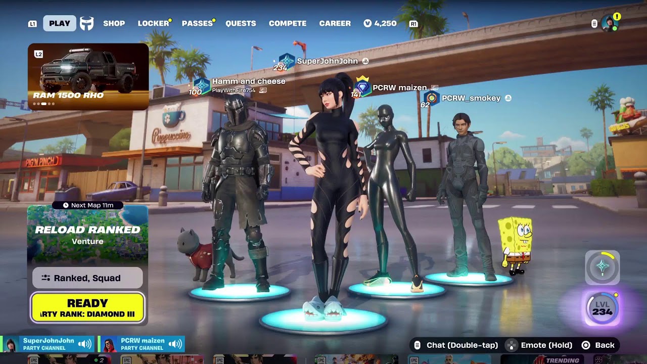 Builds with the boys
