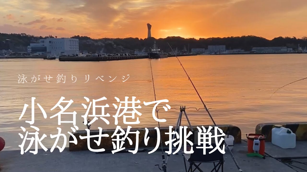 小名浜港にて泳がせ釣りにチャレンジ❗️