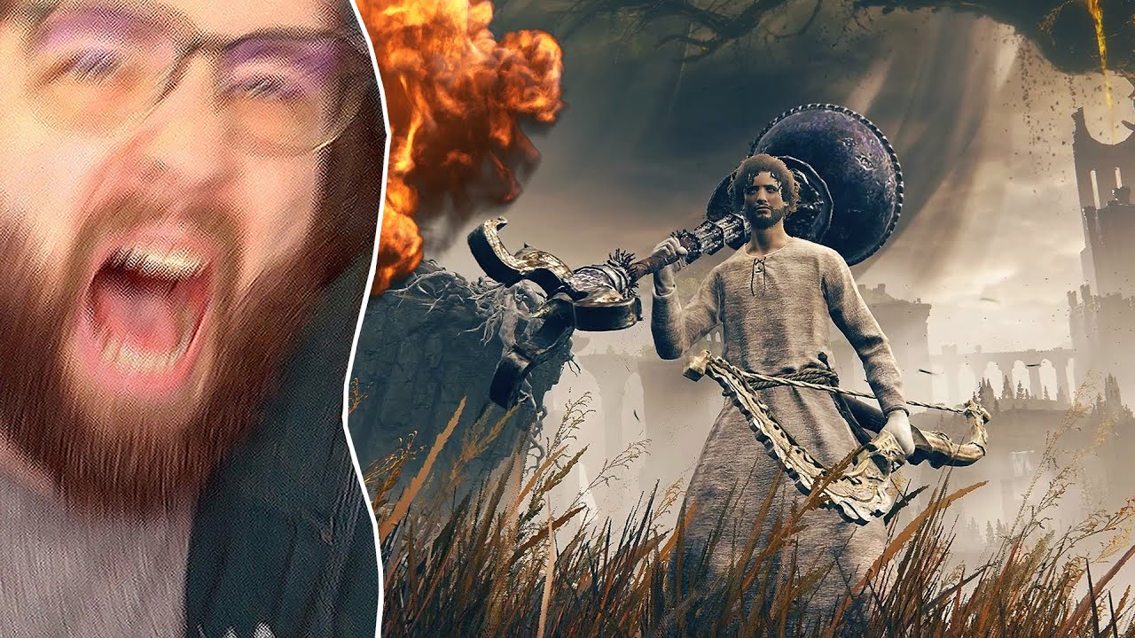 ДЖЕВ ВПЕРВЫЕ ИГРАЕТ В ELDEN RING DLC RANDOMIZER