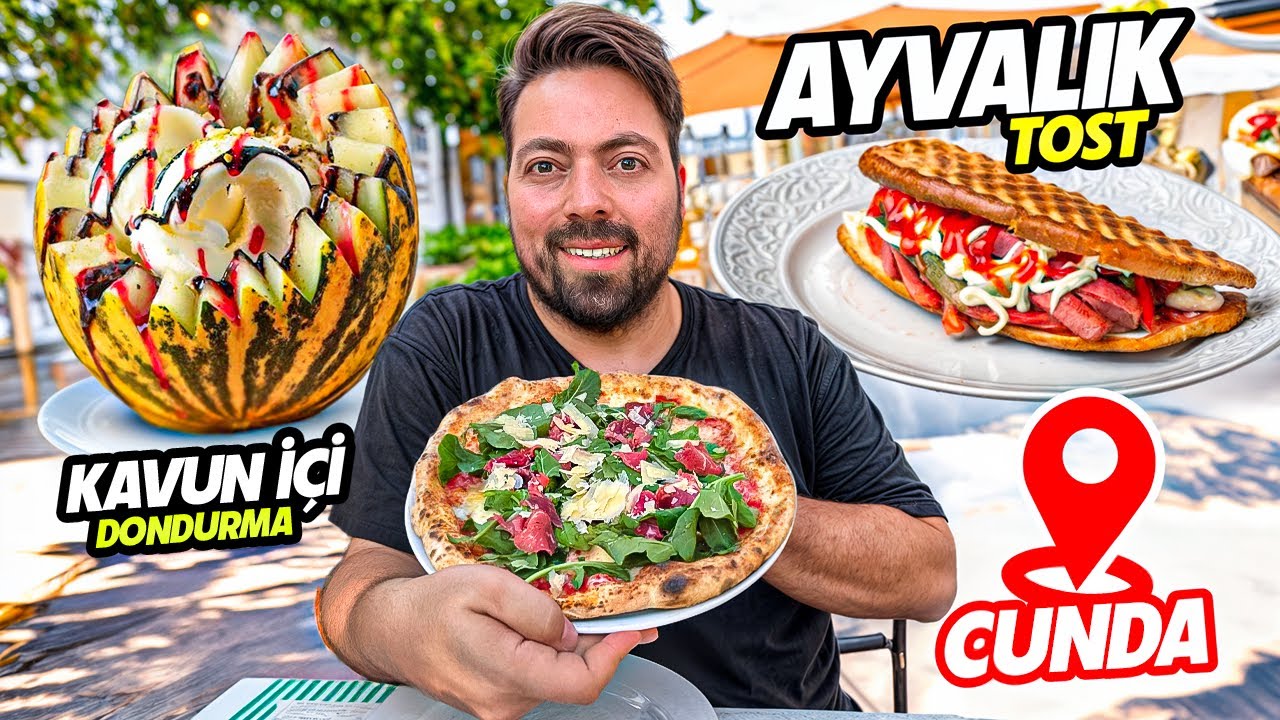 CUNDA ADASINDA TURİST GİBİ YEDİM İÇTİM!