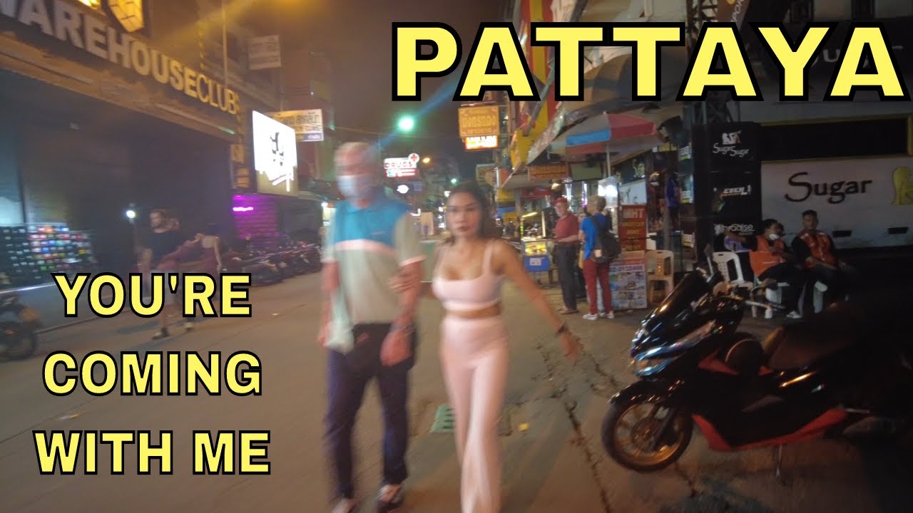 PATTAYA Walking street, Beach Rd, Soi Honey, Soi Buakow, LK Metro THAILAND 🇹🇭