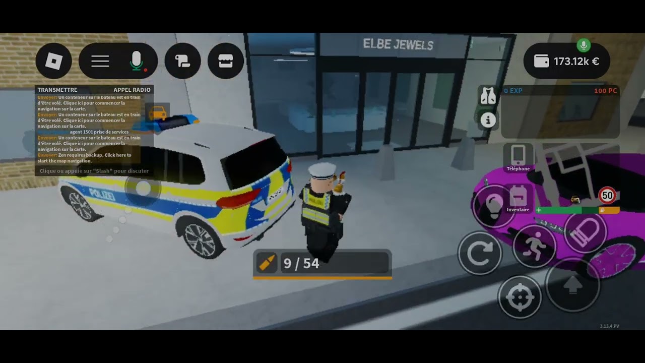 Nouvelle vid&eacute;o de fou rp flic!😁😮