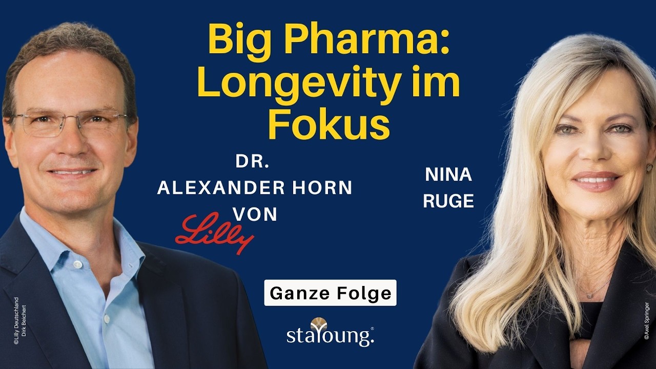 Big Pharma: Longevity im Fokus – Nina Ruge im Gespräch mit dem Deutschland-Eli-Lilly-Chef