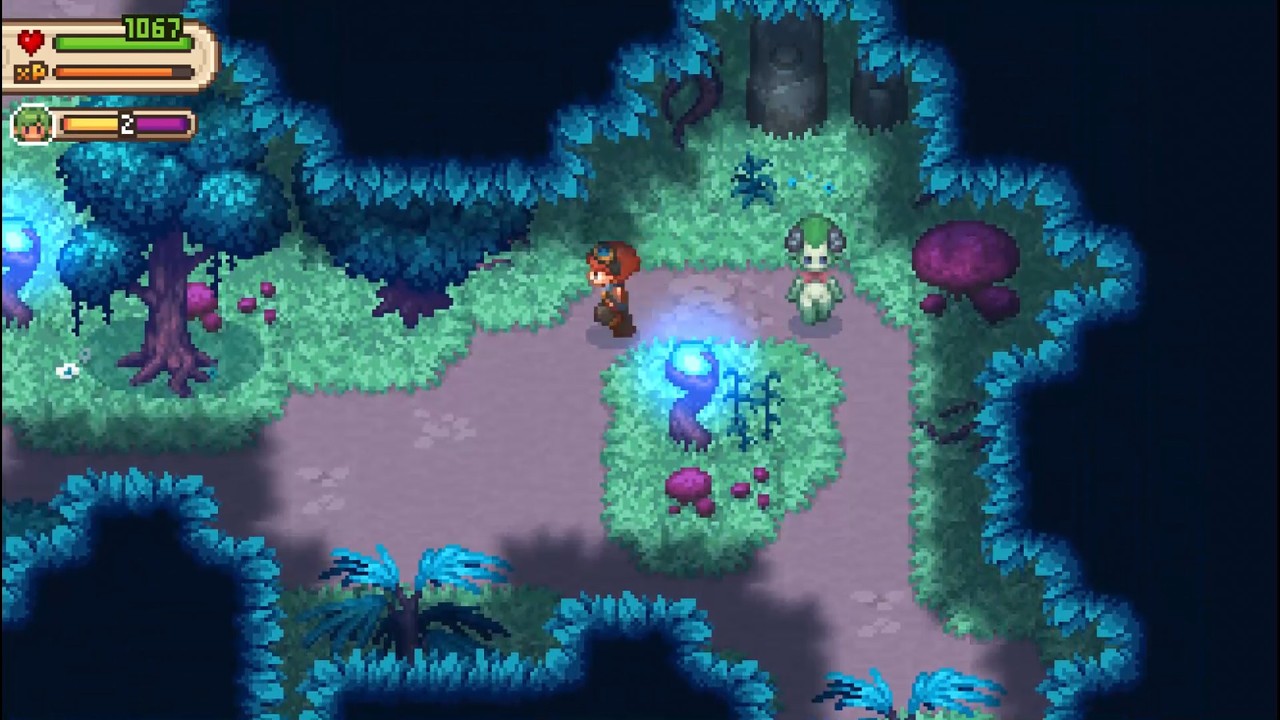 Evoland 2 - Exploring the old world and an unexpected slide show :D