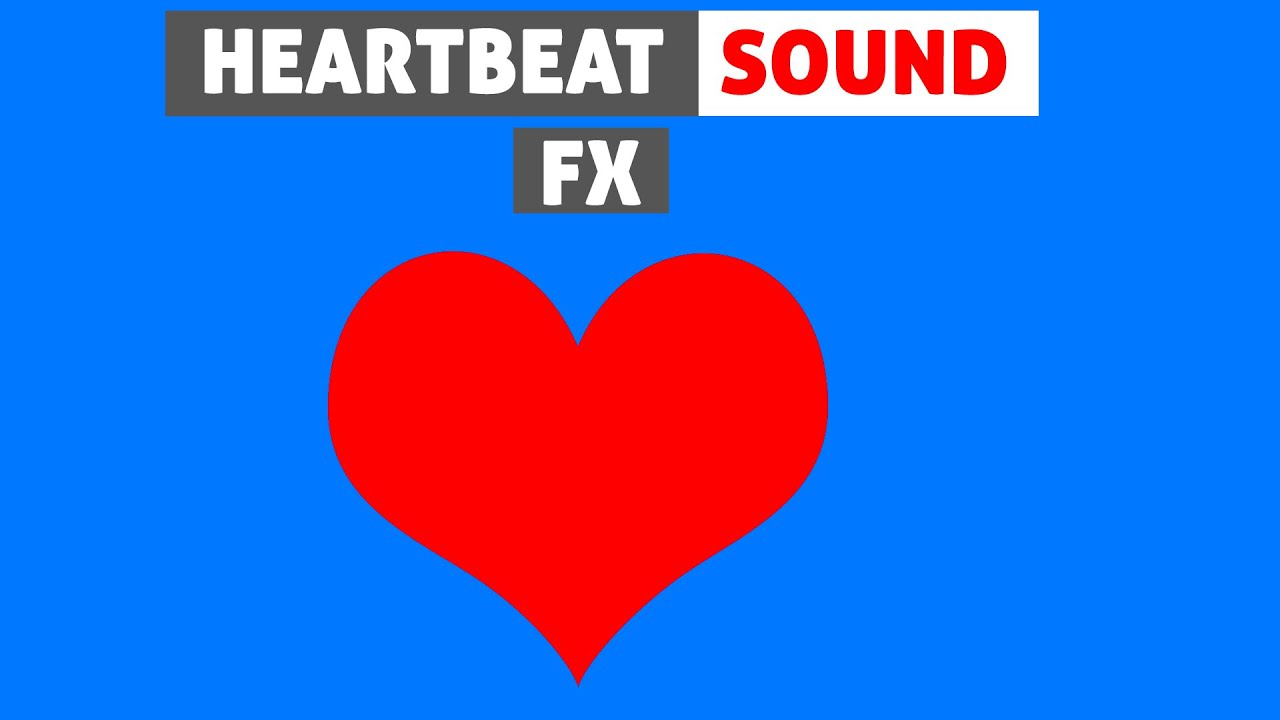 Heartbeat Sound Effect with High Quality Sound Pack by Just Sound FX