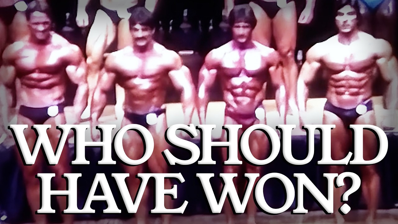 Another Angle of the 1980 Mr. Olympia (Posedown) (