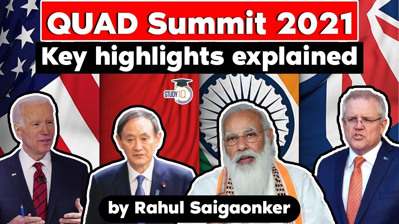Quad Summit 2021 - PM Modi said Quad will establish peace and prosperity in the world | Geopolitics
