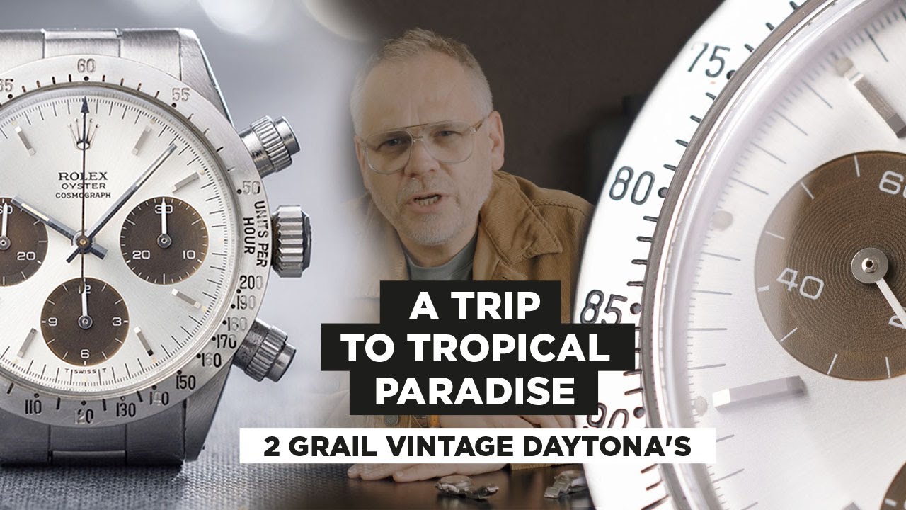 Rolex Tropical 6262 and 6265 Daytona - Bulang and Sons