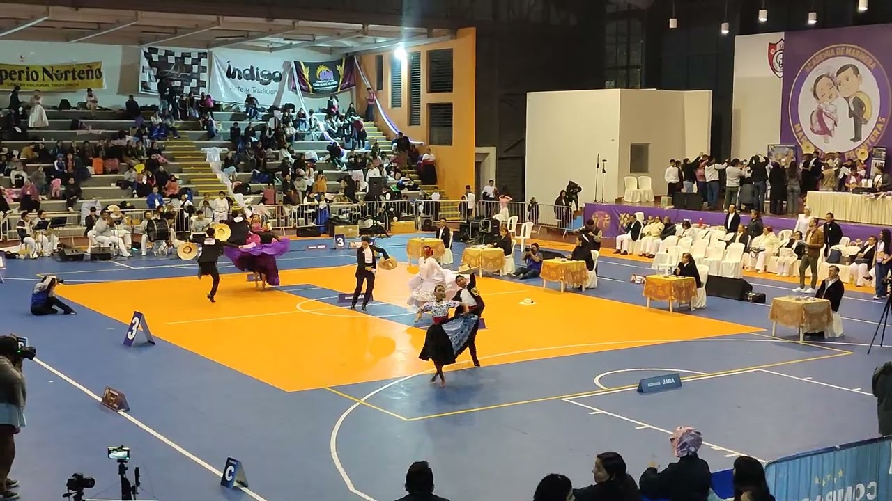 Concurso Nacional Marinera sin fronteras 2025 Final   infantil nacional Maripaz y Adriel (pista 4)