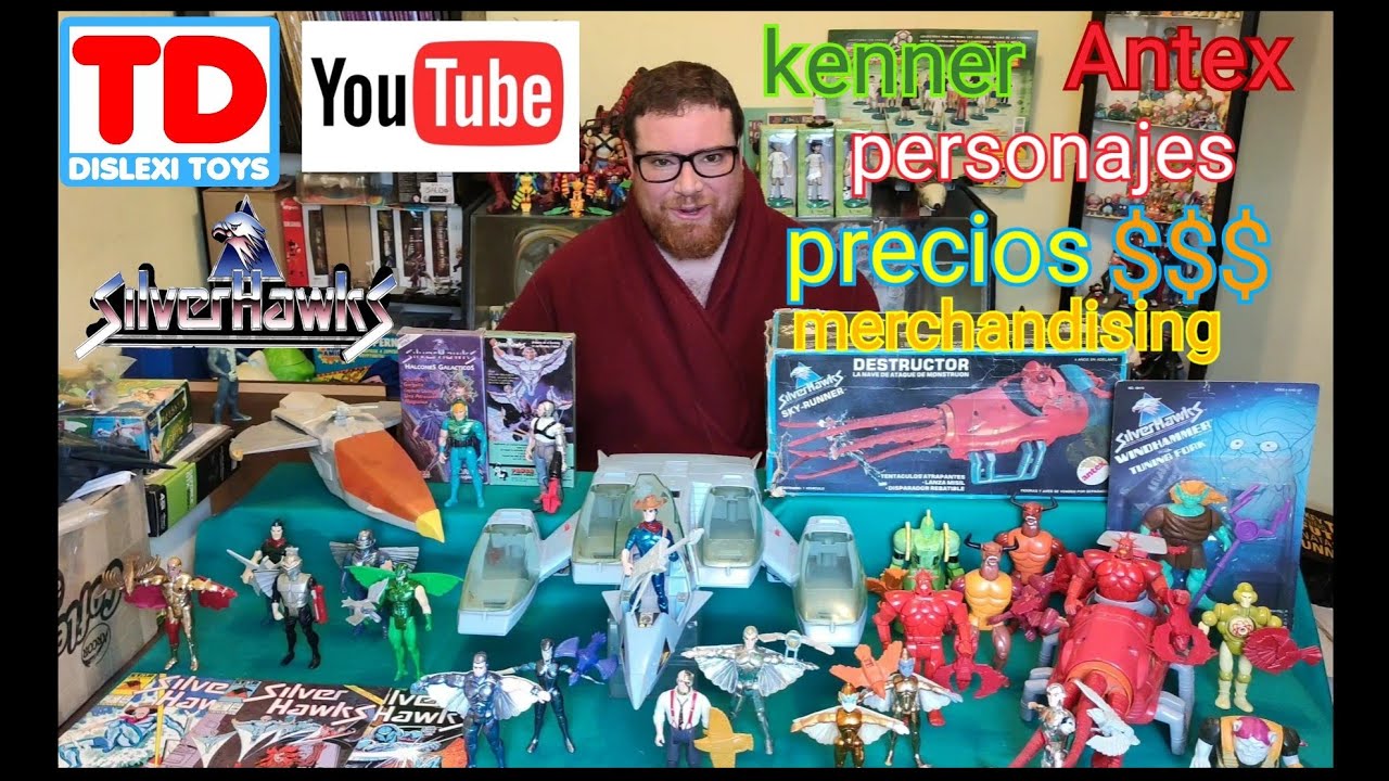 Silverhawks halcones galácticos kenner antex todo lo que tenés que saber !
