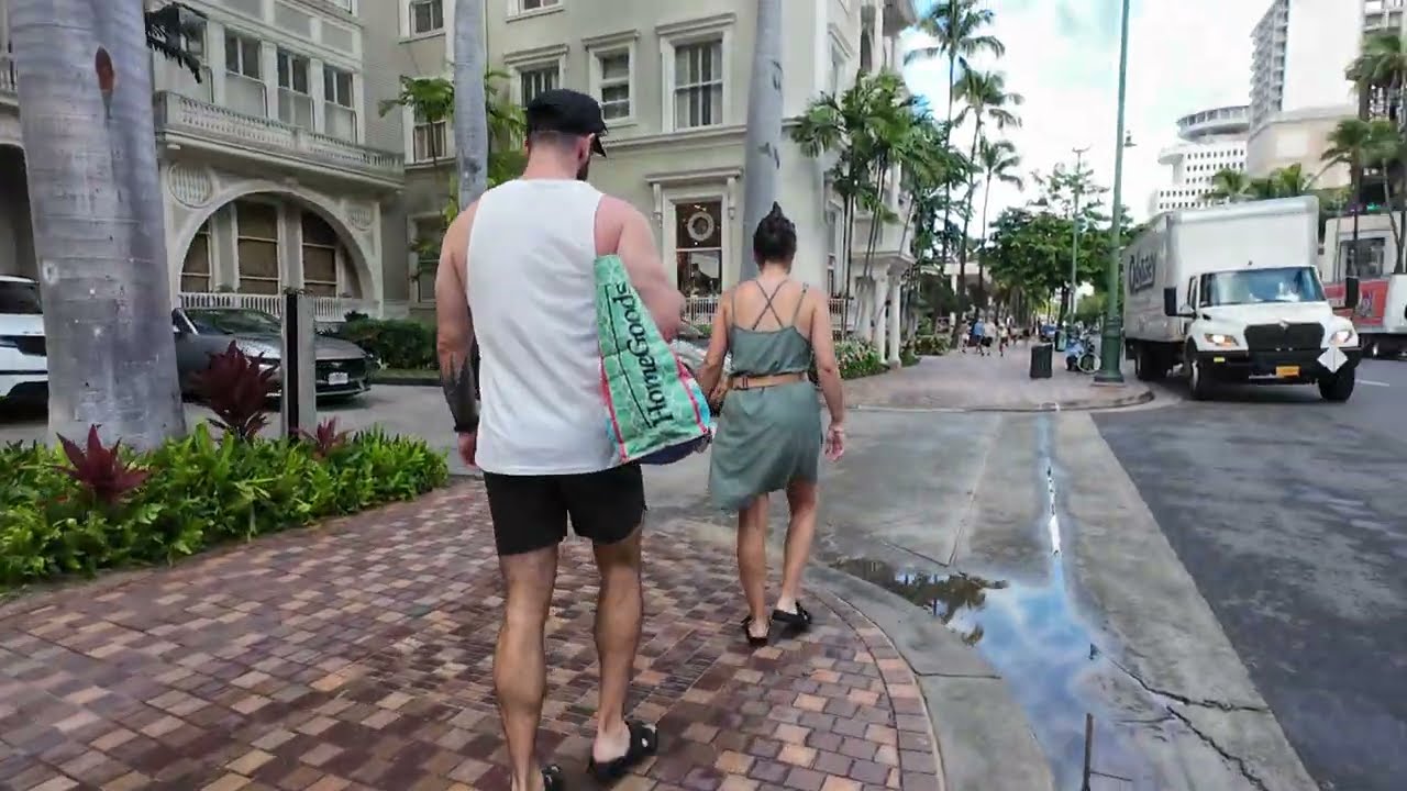 Walking Waikiki Commercial side of Kalākaua Ave September 24, 2025