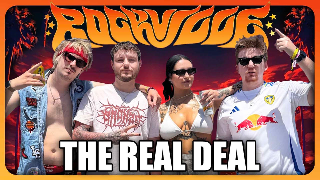 BRITISH LADS vs Rockville 2025 | America's BIGGEST rock festival