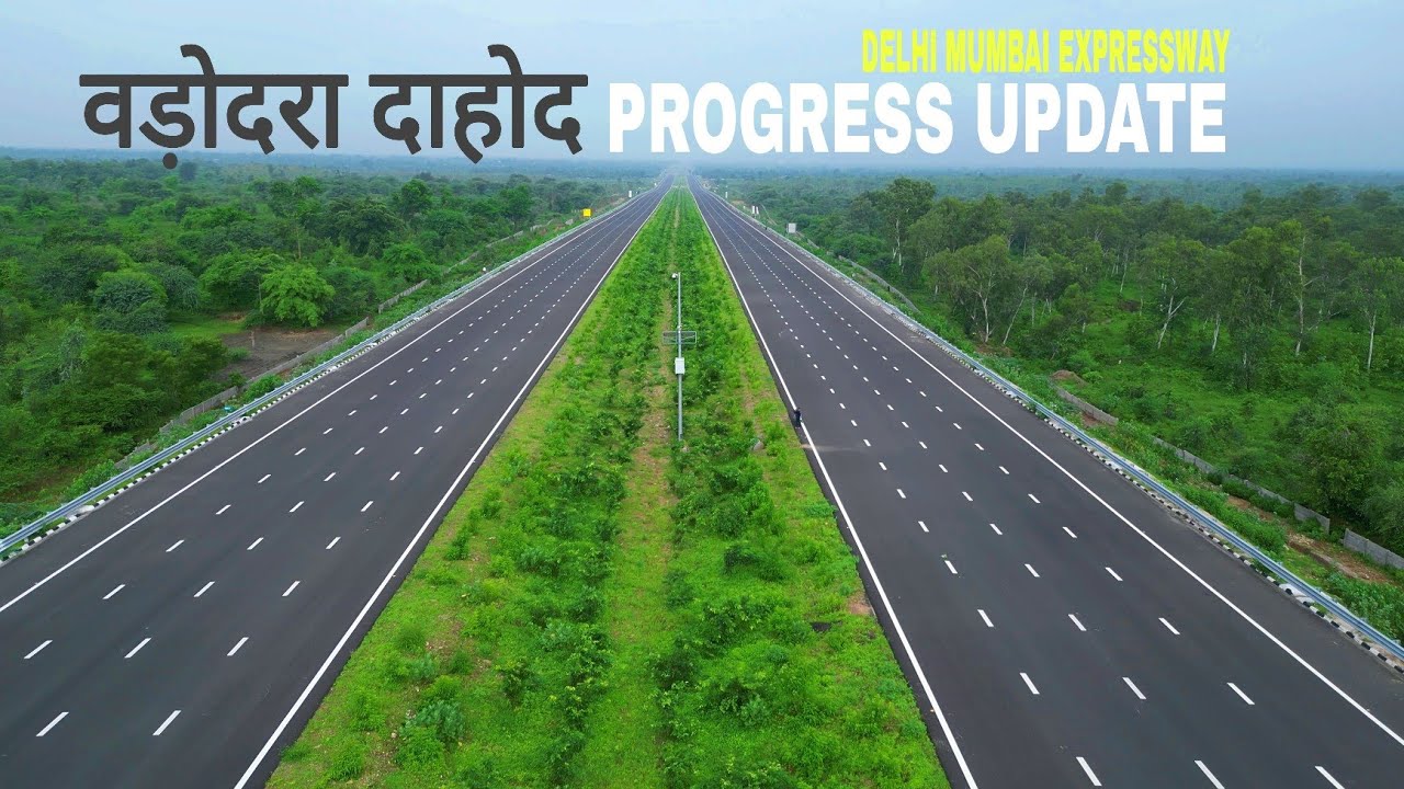 Vadodara Dahod Section Progress Update|| Delhi Mumbai Expressway Gujarat #expressway 