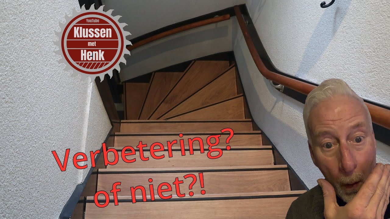 Trap renoveren met Eiken overzettreden - deel 2