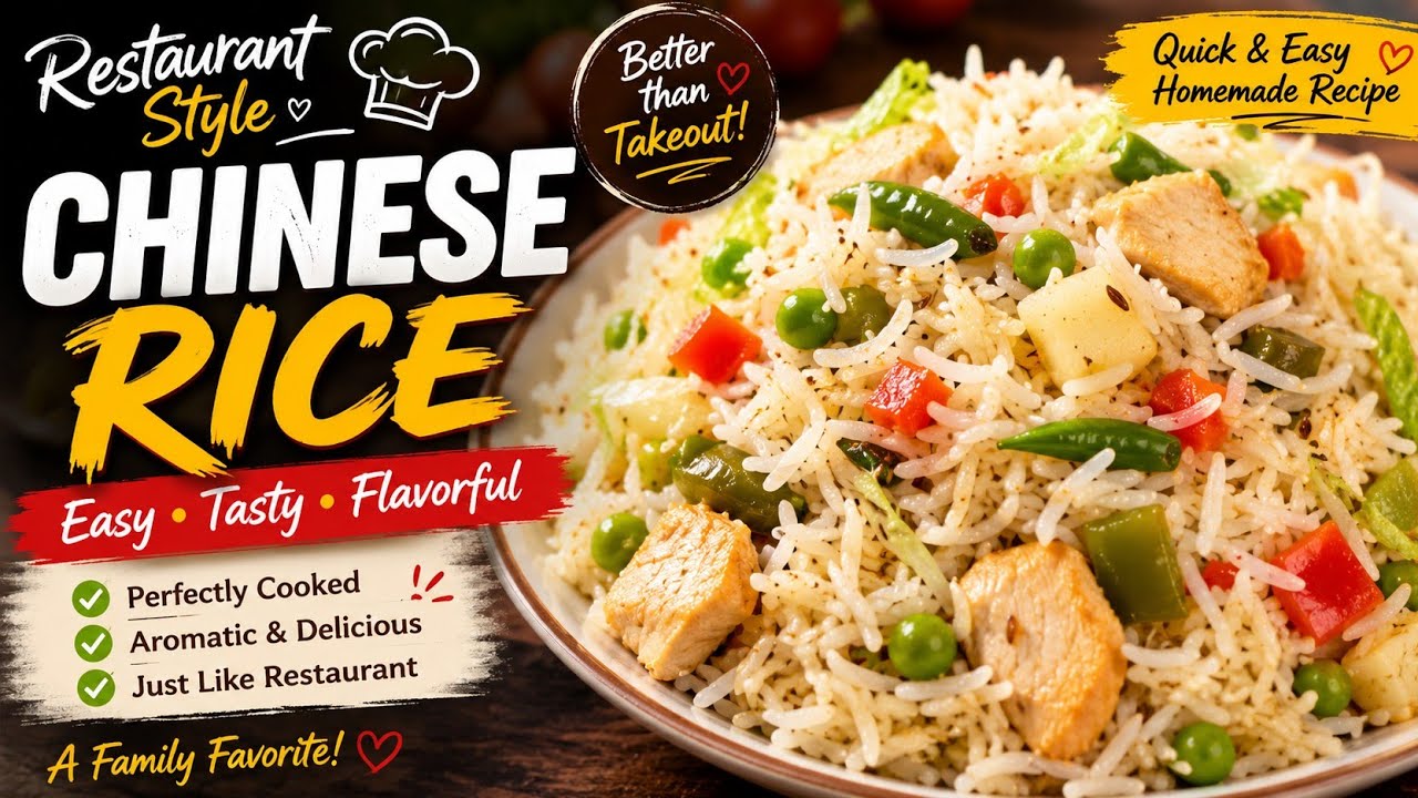Chinese pulao/Mix vegetable pulao quick and easy recipe 