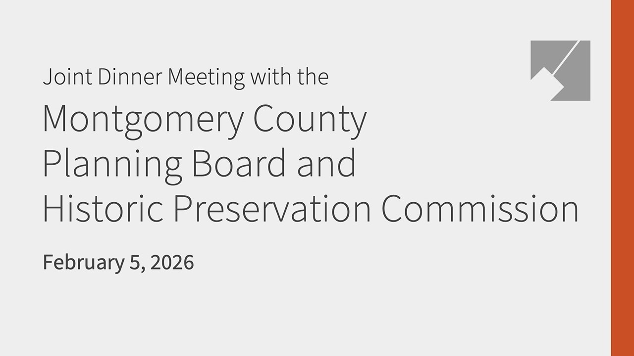 Joint Dinner Meeting with the Planning Board and the Historic Preservation Commission 2/5/26