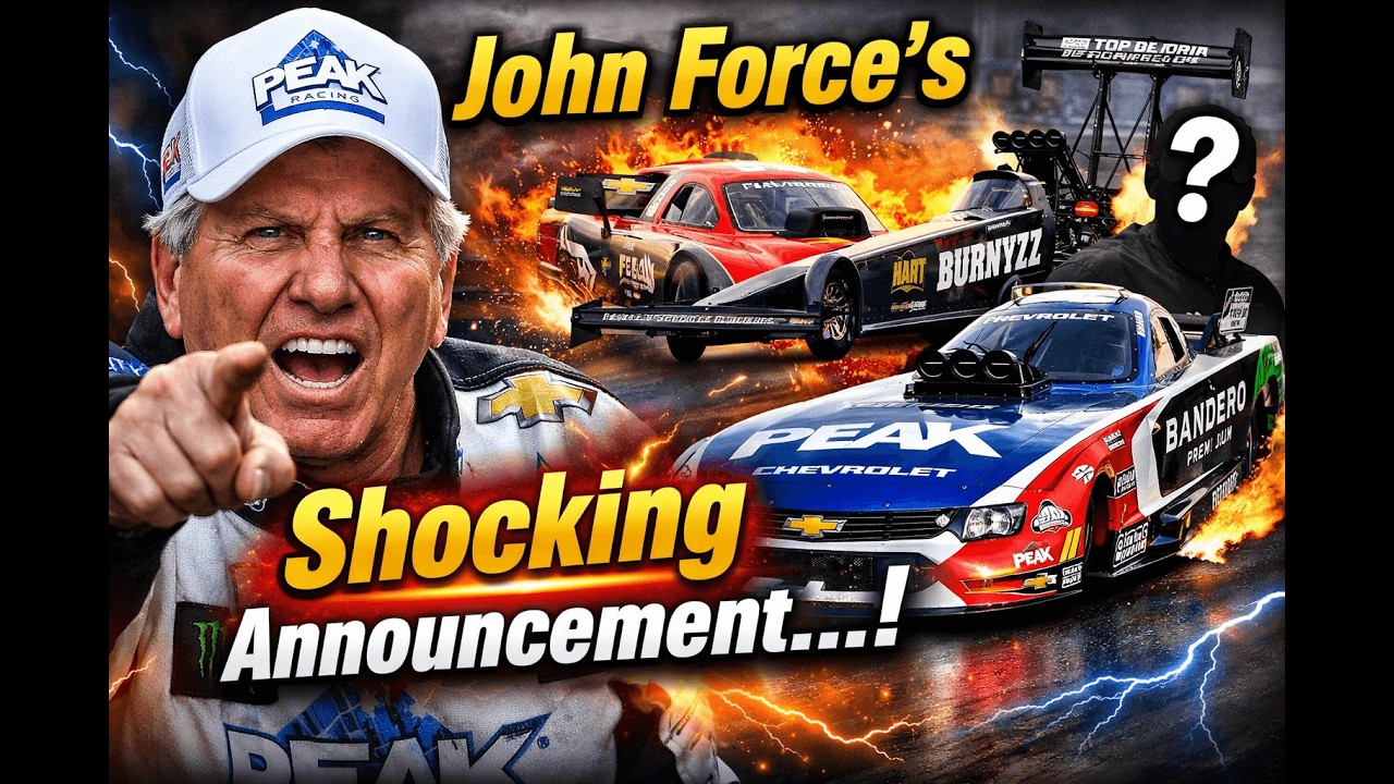 John Force&rsquo;s New Announcement..! Shocking Update!!