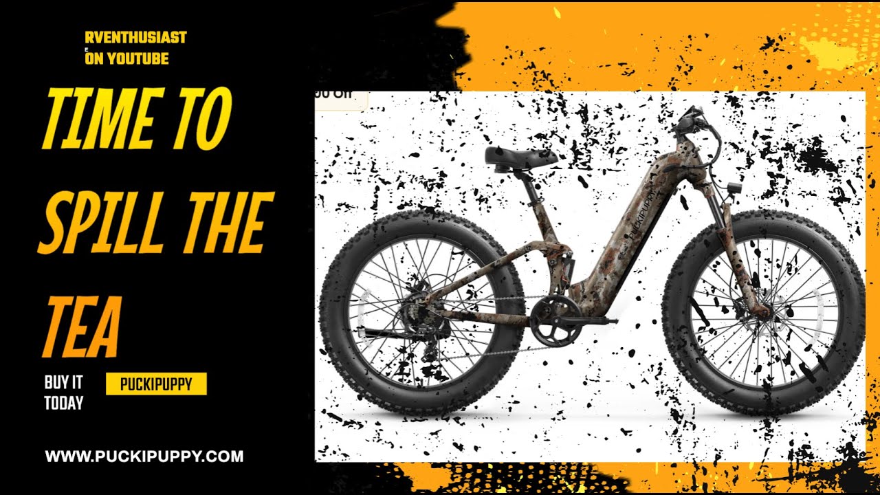 Puckipuppy Boxer ST E bike Just a little Tea