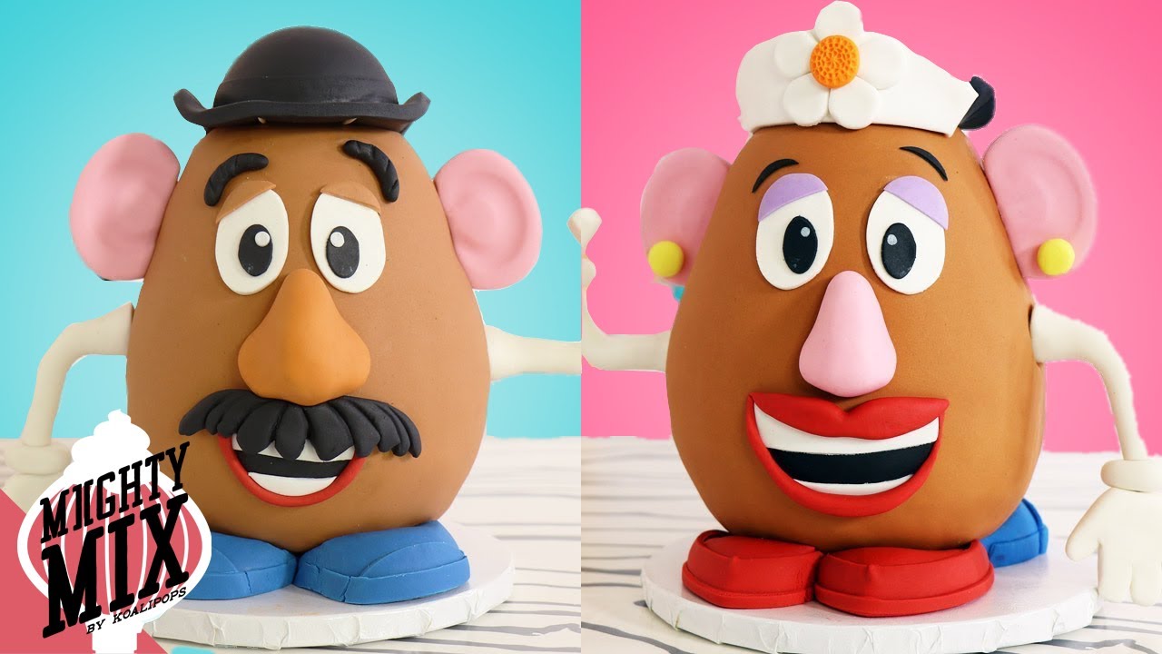Mr. & Mrs. Potato Head Cake | Toy Story Birthday Party | Cake Art  MiightyMix