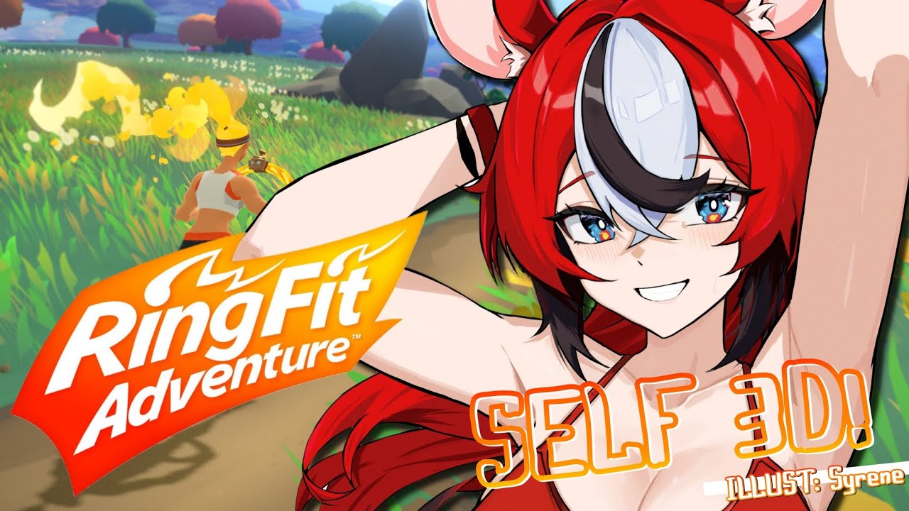 ≪Ring Fit Adventure≫ STRONG RAT IN 3D!